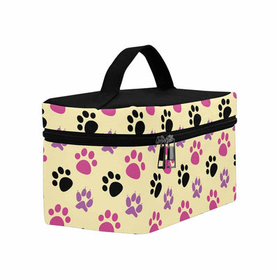 Cosmetic Bag Tri-color Paws - Yellow Bag,travel Case - Bags | Cosmetic Bags