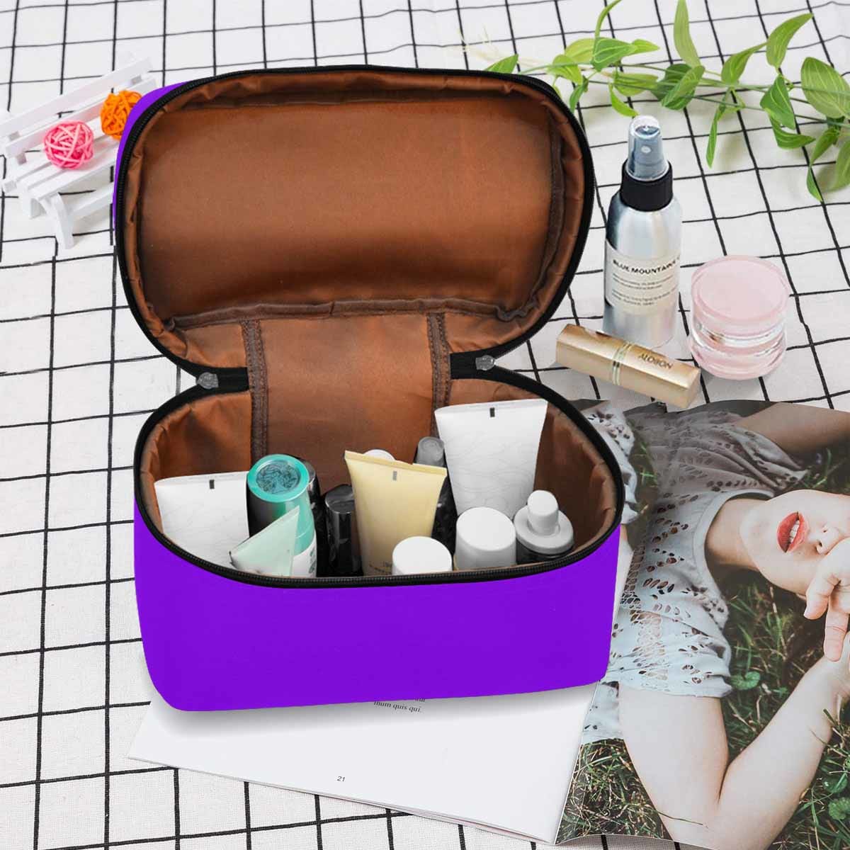 Cosmetic Bag Violet Travel Case - Bags | Cosmetic Bags