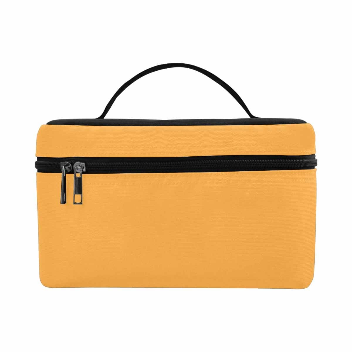 Cosmetic Bag Yellow Orange Travel Case - Bags | Cosmetic Bags