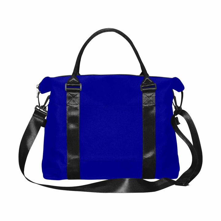 Dark Blue Duffel Bag - Large Travel Carry - Bags/Oxford Crossbody Bags