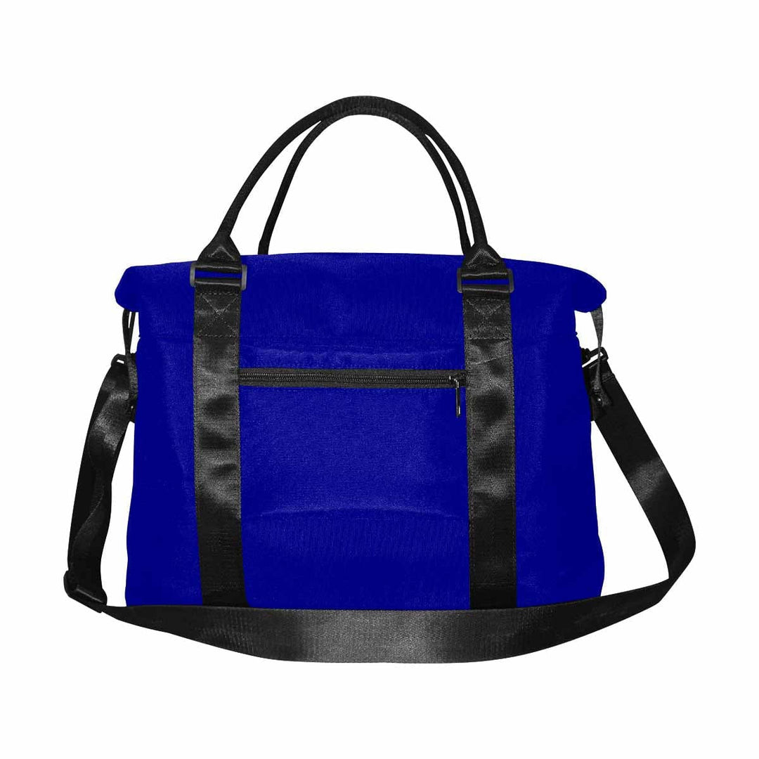 Dark Blue Duffel Bag - Large Travel Carry - Bags/Oxford Crossbody Bags