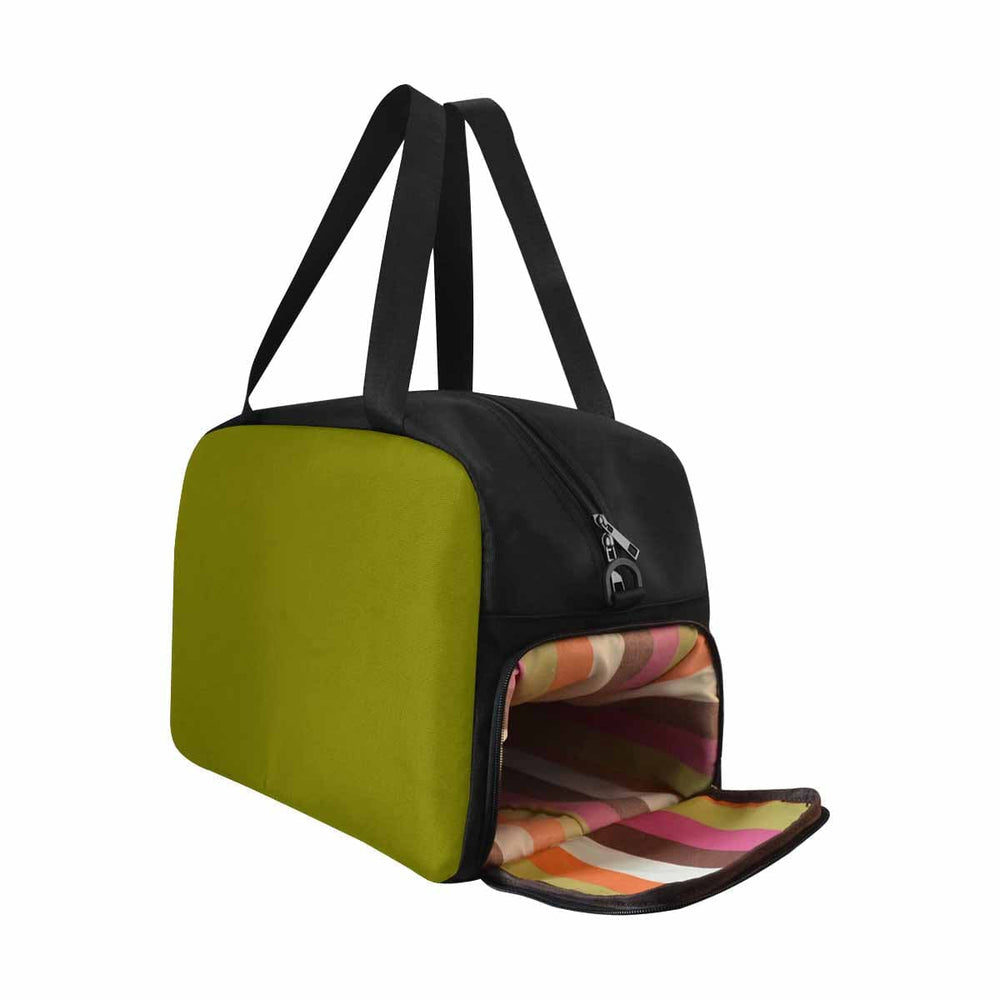 Dark Olive Green Tote and Crossbody Travel Bag - Bags | Travel Bags | Crossbody