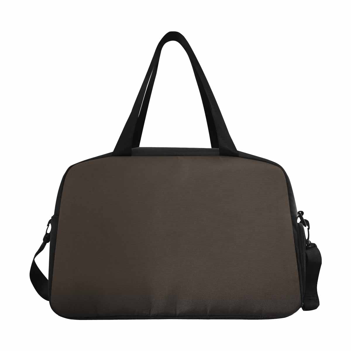 Dark Taupe Brown Tote And Crossbody Travel Bag - Bags | Travel Bags | Crossbody