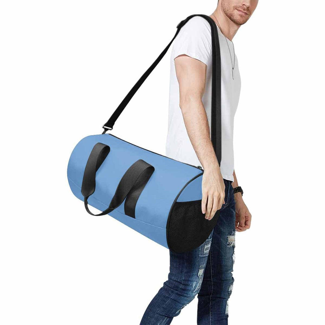 Duffel Bag - Blue Gray Travel - Carry - Bags | Duffel Bags