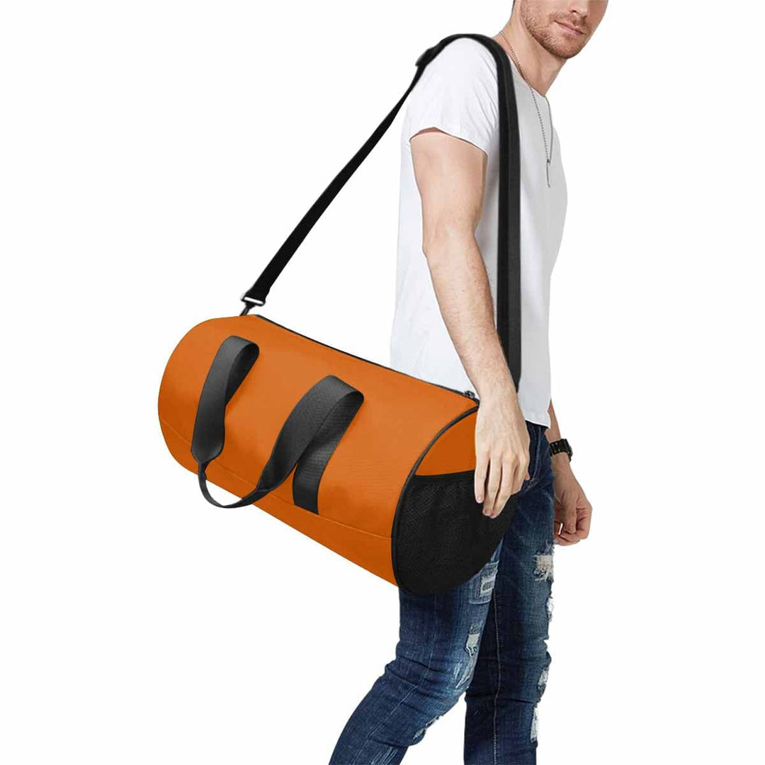 Duffel Bag - Burnt Orange Travel - Carry - Bags/Travel Bags/Large Duffel Bags