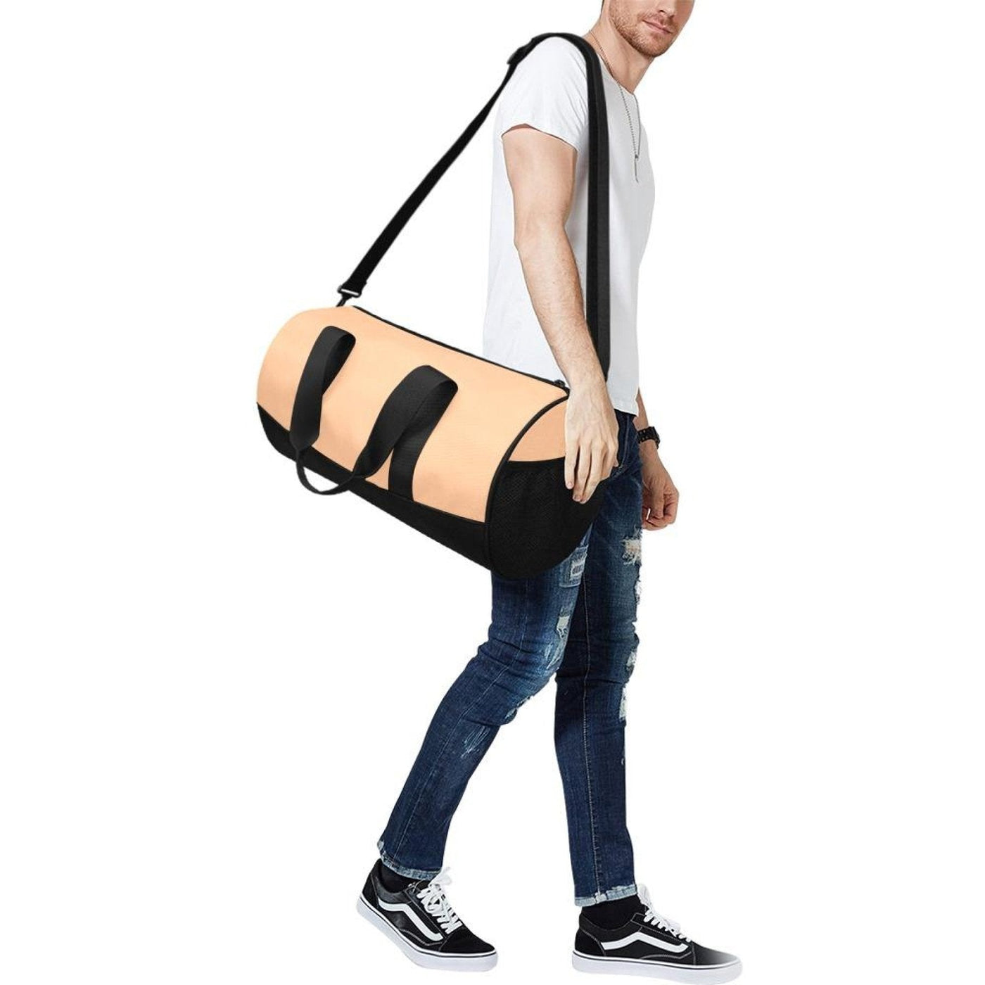 Duffel Bag Carry On Luggage Deep Peach - Bags | Duffel Bags