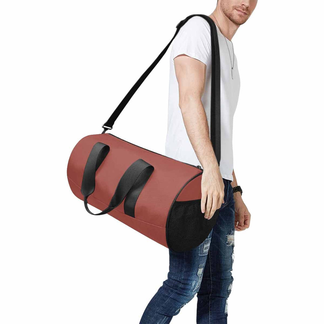 Duffel Bag - Cognac Red Travel - Carry - Bags | Duffel Bags