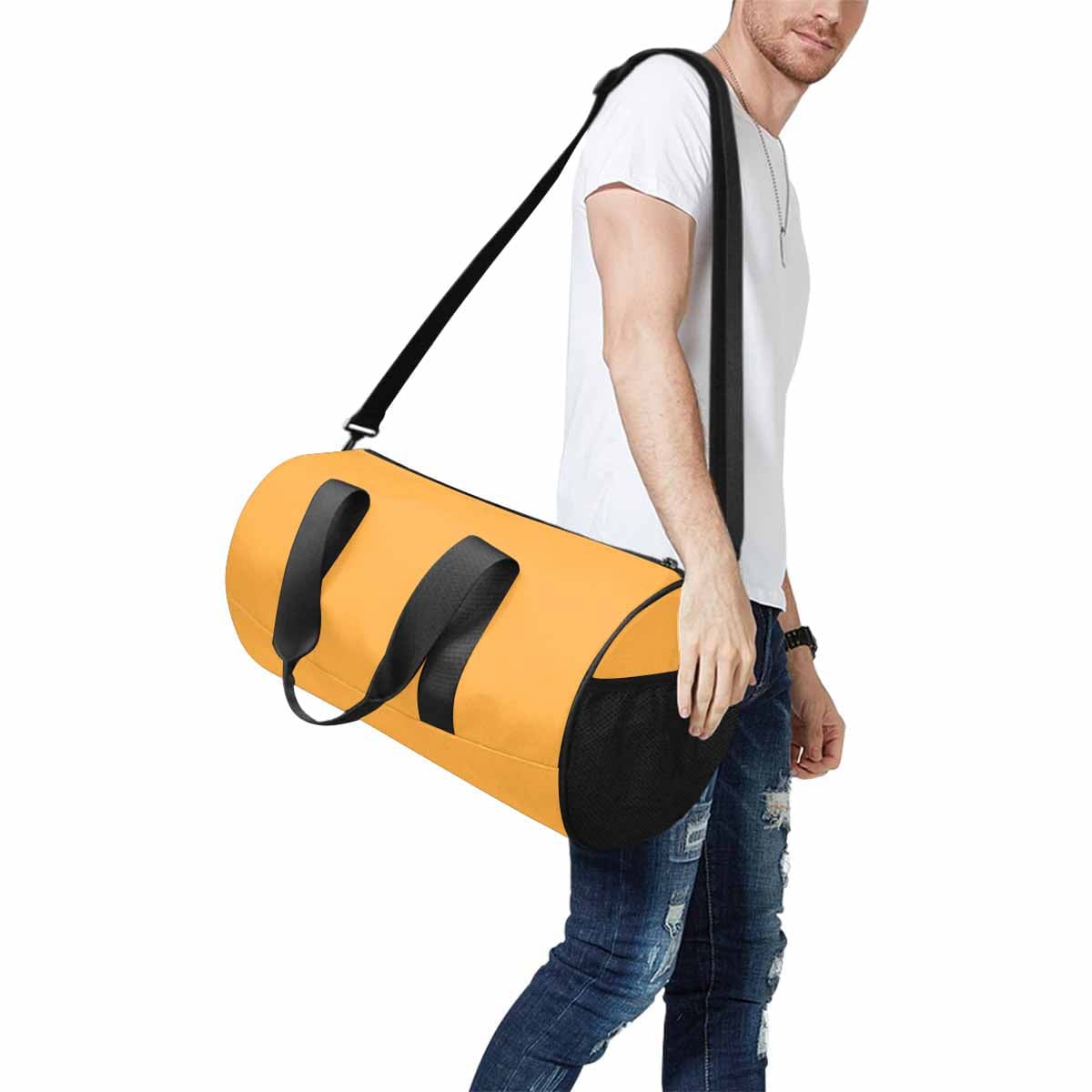 Duffel Bag Yellow Orange Travel Carry On - Bags | Duffel Bags