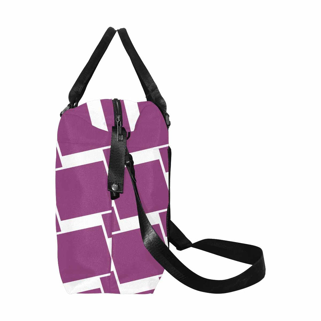 Duffle Bag - Large Capacity - Puce Purple - Bags | Travel Bags | Canvas Carry