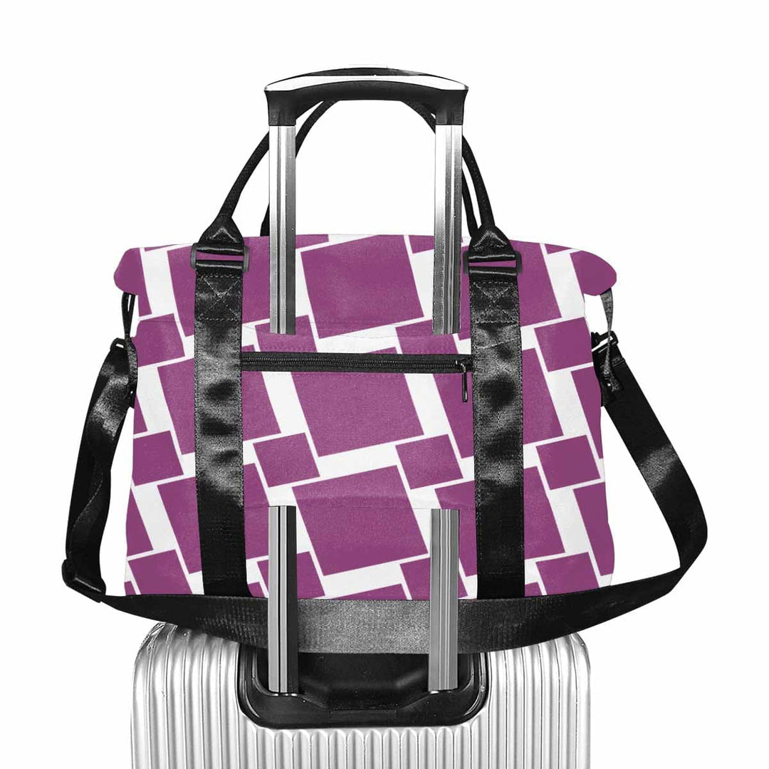 Duffle Bag - Large Capacity - Puce Purple - Bags | Travel Bags | Canvas Carry