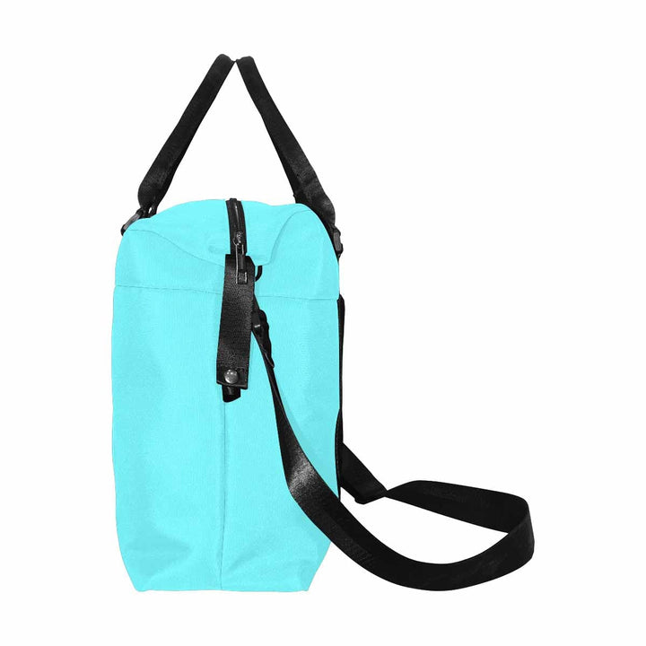 Electric Blue Duffel Bag - Large Travel Carry - Bags/Oxford Crossbody Bags