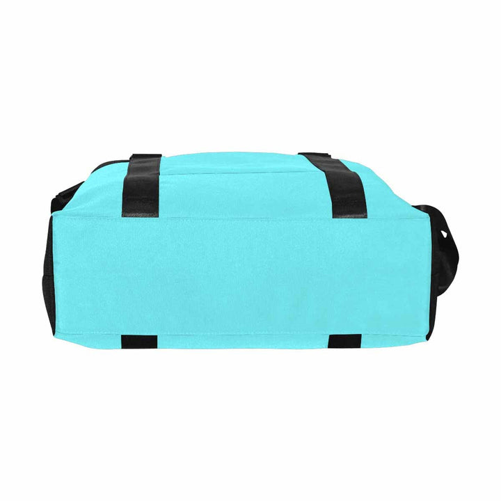 Electric Blue Duffel Bag - Large Travel Carry - Bags/Oxford Crossbody Bags