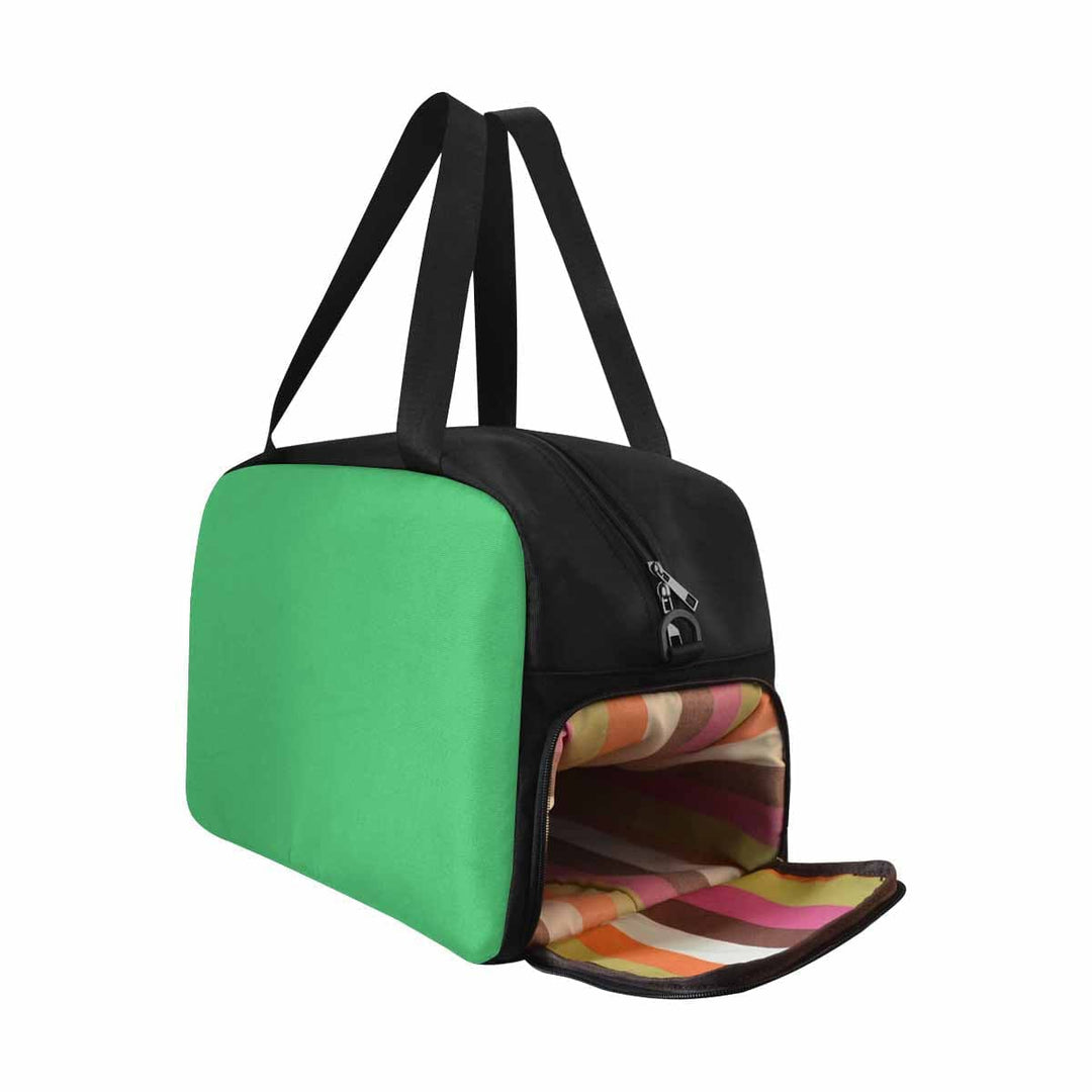 Emerald Green Tote And Crossbody Travel Bag - Bags | Travel Bags | Crossbody