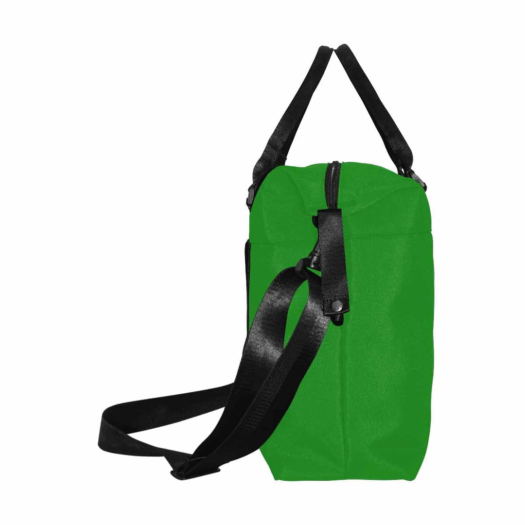 Forest Green Duffel Bag - Large Travel Carry - Bags/Oxford Crossbody Bags