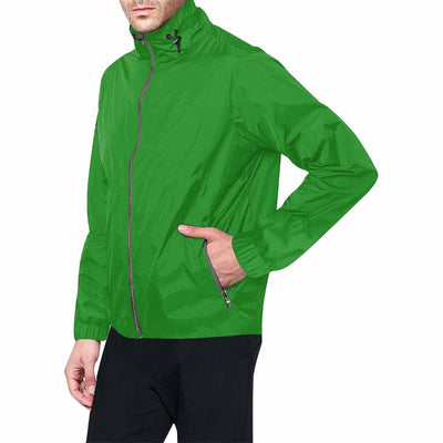 Forest Green Hooded Windbreaker Jacket - Men / Women - Mens | Jackets