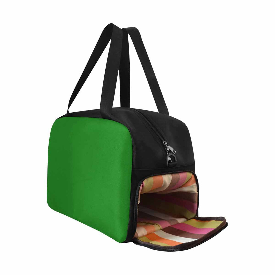 Forest Green Tote and Crossbody Travel Bag - Bags/Travel Bags/Small Duffel Bags