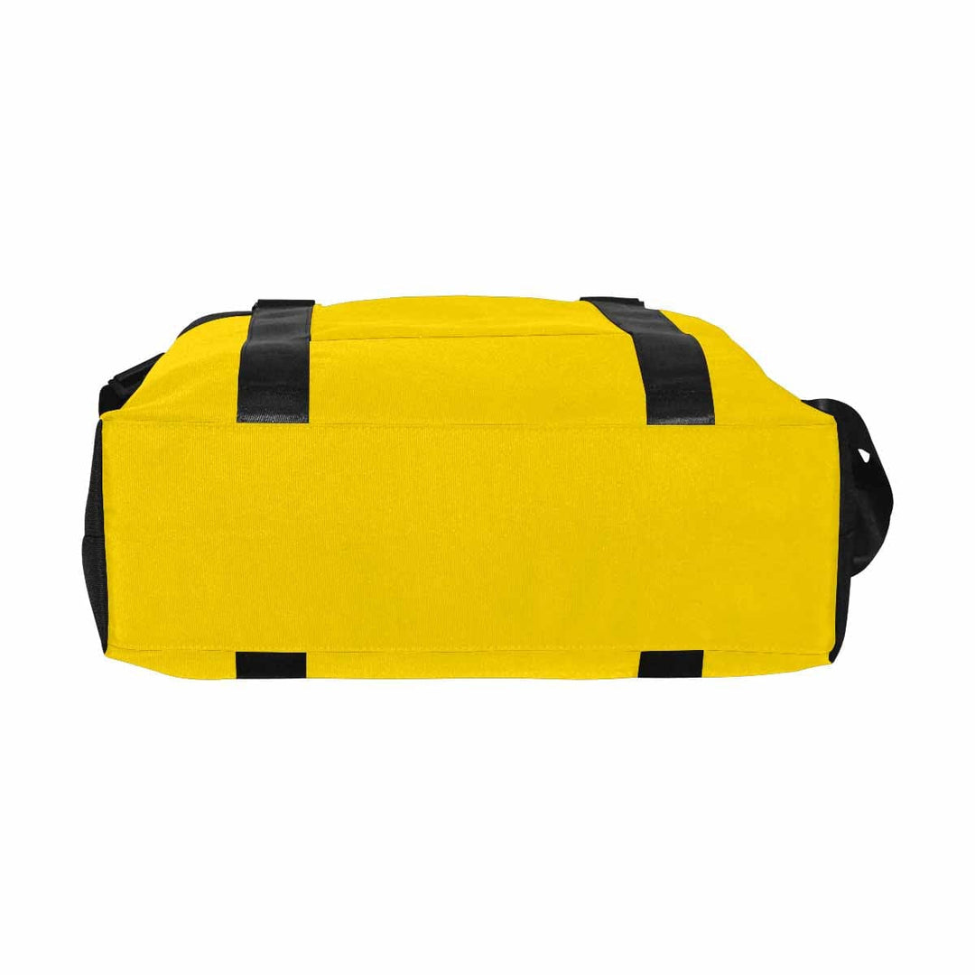 Gold Yellow Duffel Bag - Large Travel Carry - Bags/Oxford Crossbody Bags