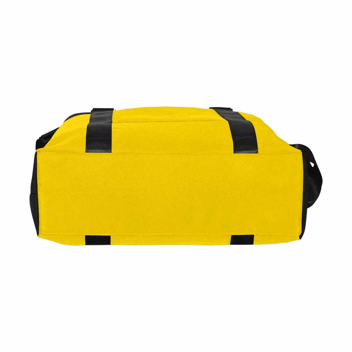 Gold Yellow Duffel Bag - Large Travel Carry - Bags/Oxford Crossbody Bags