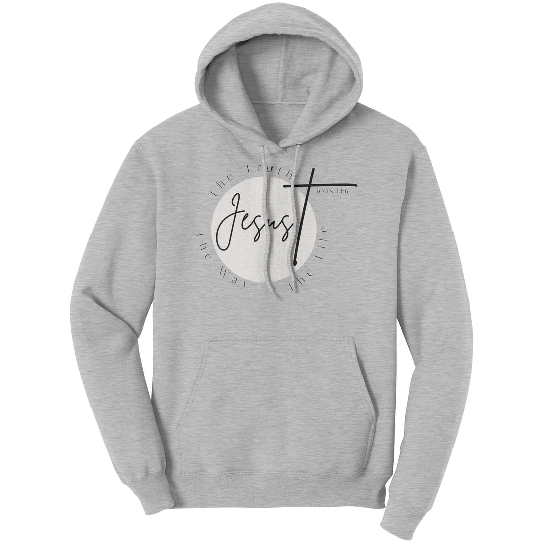 Graphic Hoodie Jesus the Truth the Way the Life Unisex Sweatshirt - Unisex