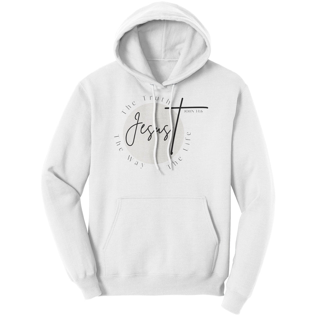 Graphic Hoodie Jesus the Truth the Way the Life Unisex Sweatshirt - Unisex