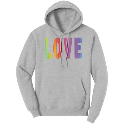 Graphic Hoodie Sweatshirt Love Rainbow Print Hooded Shirt - Unisex | Hoodies