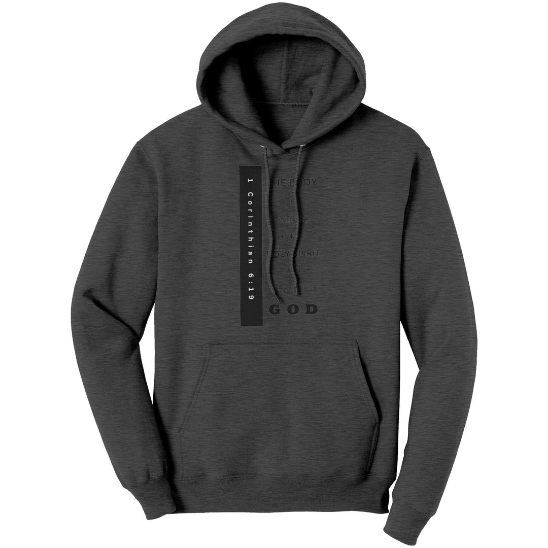 Graphic Hoodie the Body is the Temple of the Holy Spirit - Unisex | Hoodies