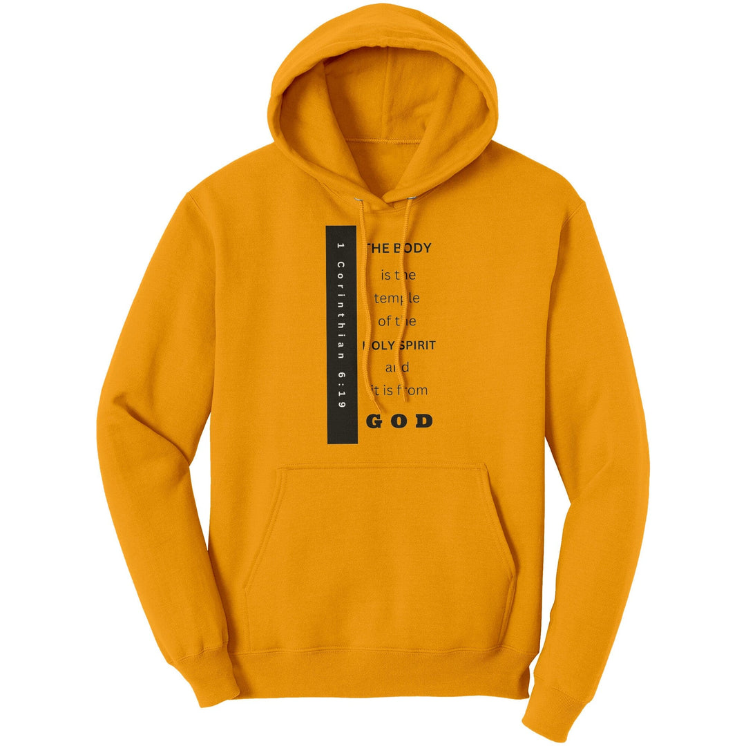 Graphic Hoodie the Body is the Temple of the Holy Spirit - Unisex | Hoodies