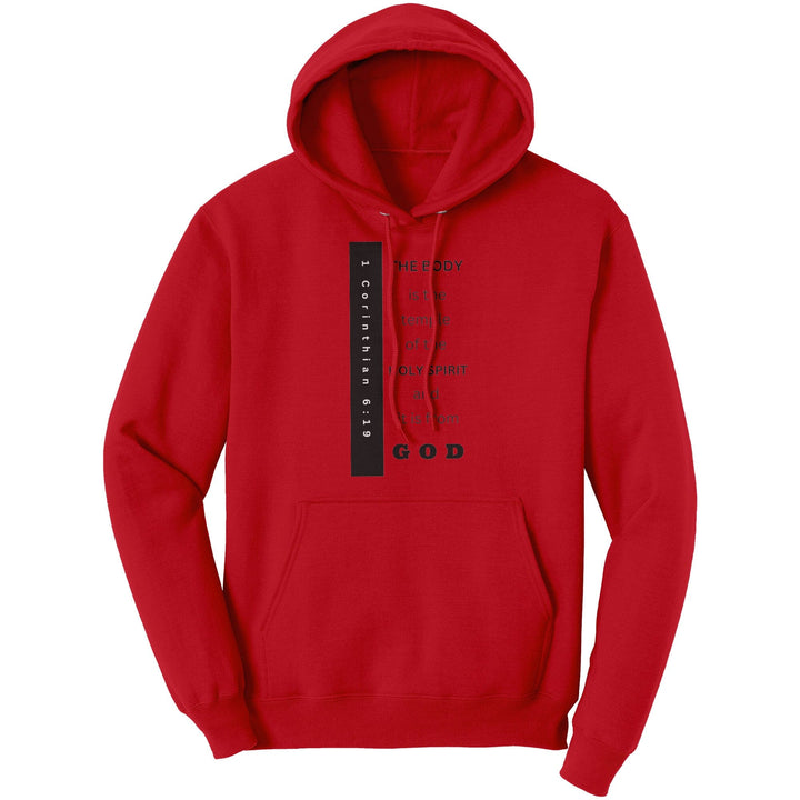 Graphic Hoodie the Body is the Temple of the Holy Spirit - Unisex | Hoodies