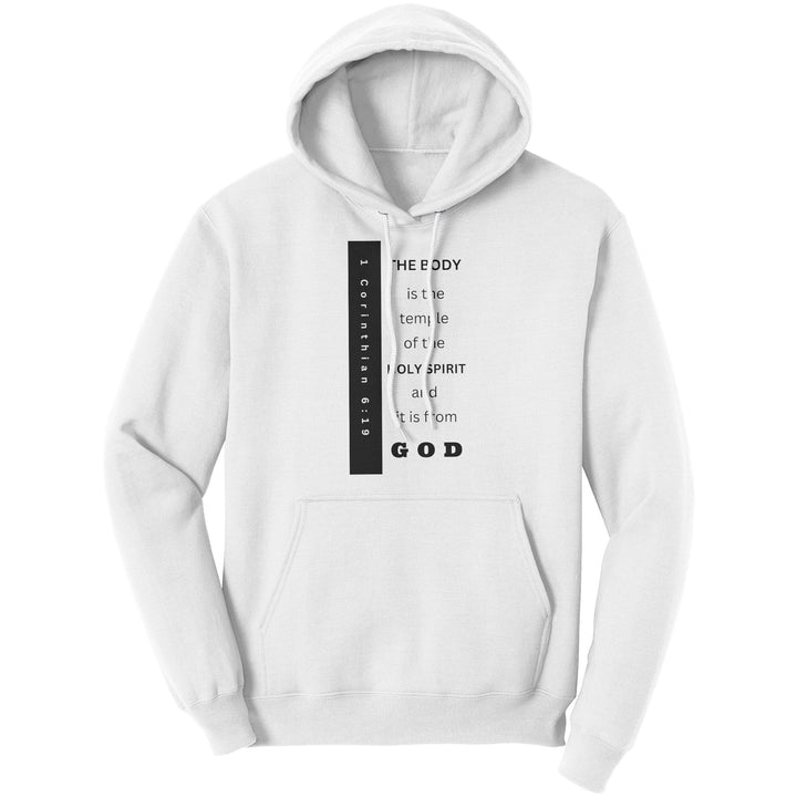 Graphic Hoodie the Body is the Temple of the Holy Spirit - Unisex | Hoodies