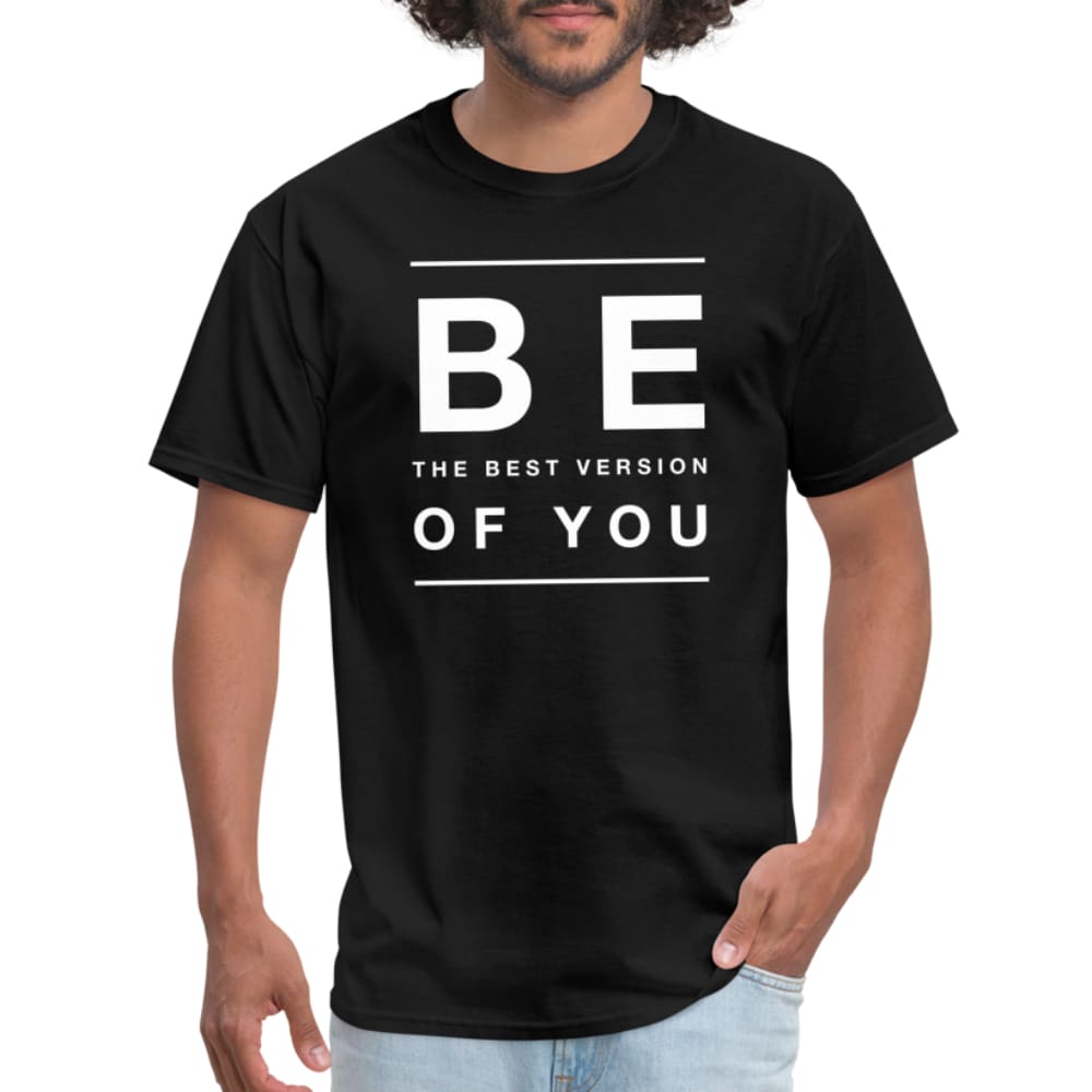 Mens T-shirt be the Best Version of you Inspiration - Mens | T-Shirts