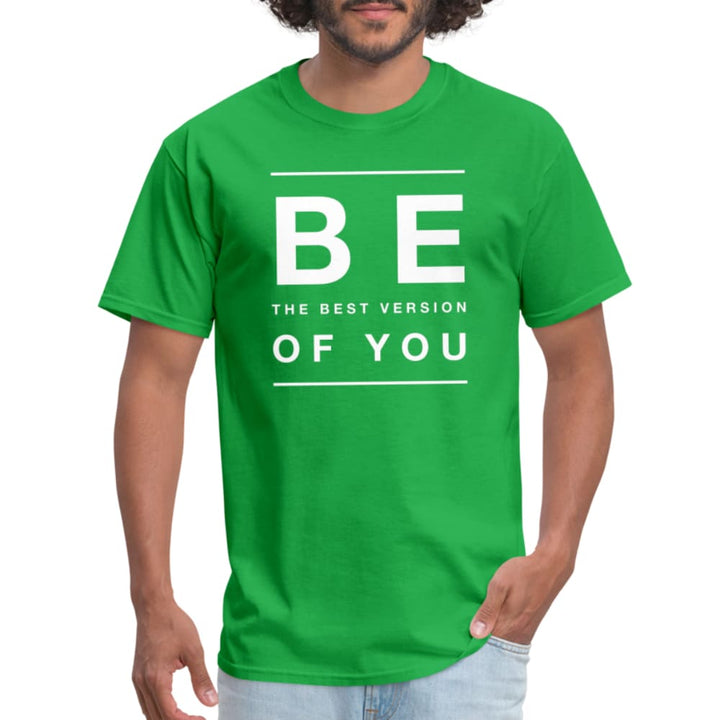 Mens T-shirt be the Best Version of you Inspiration - Mens | T-Shirts