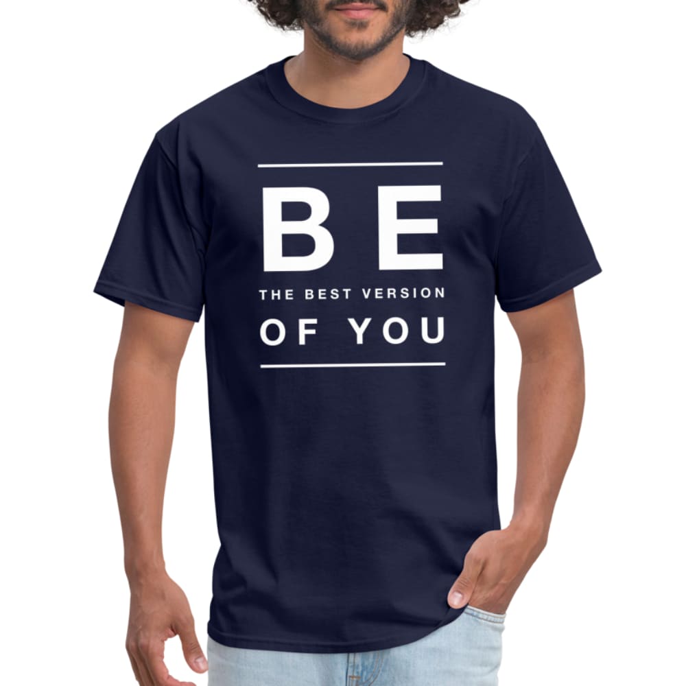 Mens T-shirt be the Best Version of you Inspiration - Mens | T-Shirts