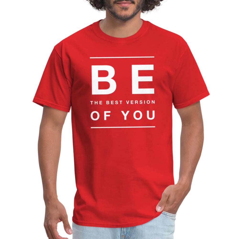 Mens T-shirt be the Best Version of you Inspiration - Mens | T-Shirts