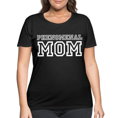 Graphic Tee Phenomenal Mom Womens Curvy Plus Size T-shirt - Womens | T-Shirts