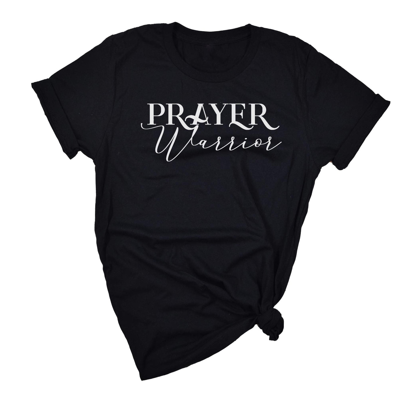 Graphic Tee Prayer Warrior Womens Plus Size Curvy T-shirt - Womens | T-Shirts