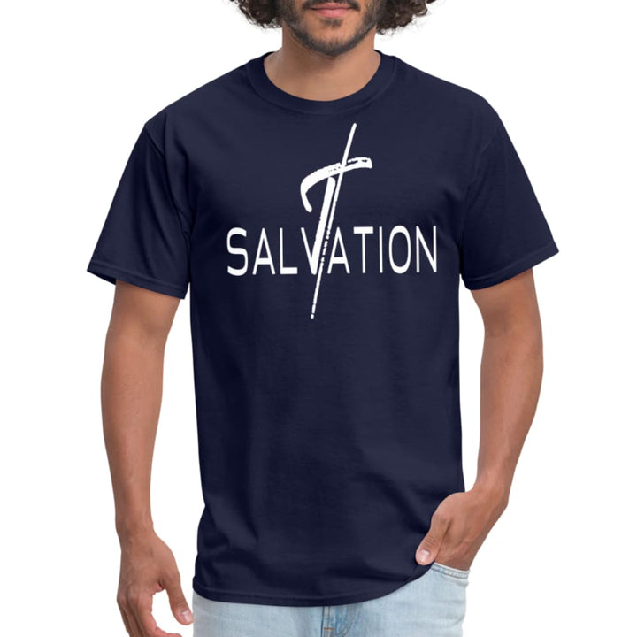 Mens T-shirt Salvation Biblical Inspiration - Mens | T-Shirts