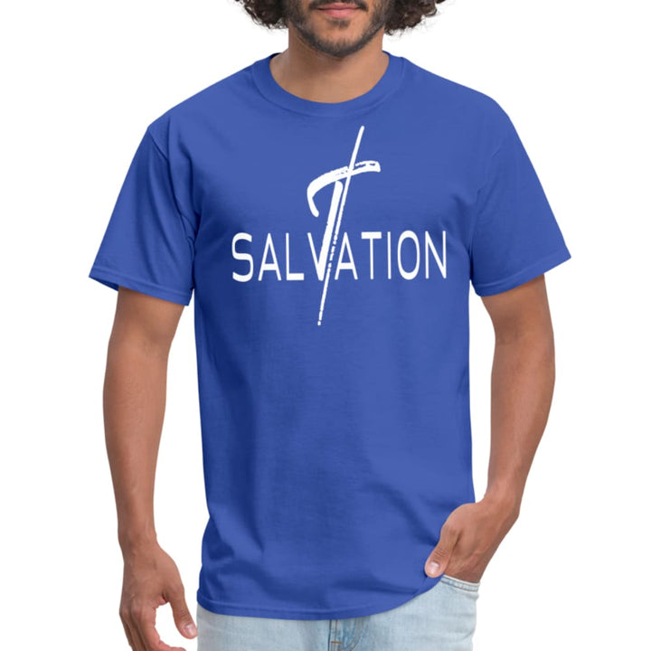 Mens T-shirt Salvation Biblical Inspiration - Mens | T-Shirts