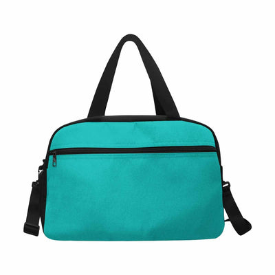 Greenish Blue Tote And Crossbody Travel Bag - Bags | Travel Bags | Crossbody