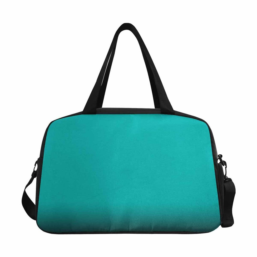 Greenish Blue Tote and Crossbody Travel Bag - Bags | Travel Bags | Crossbody