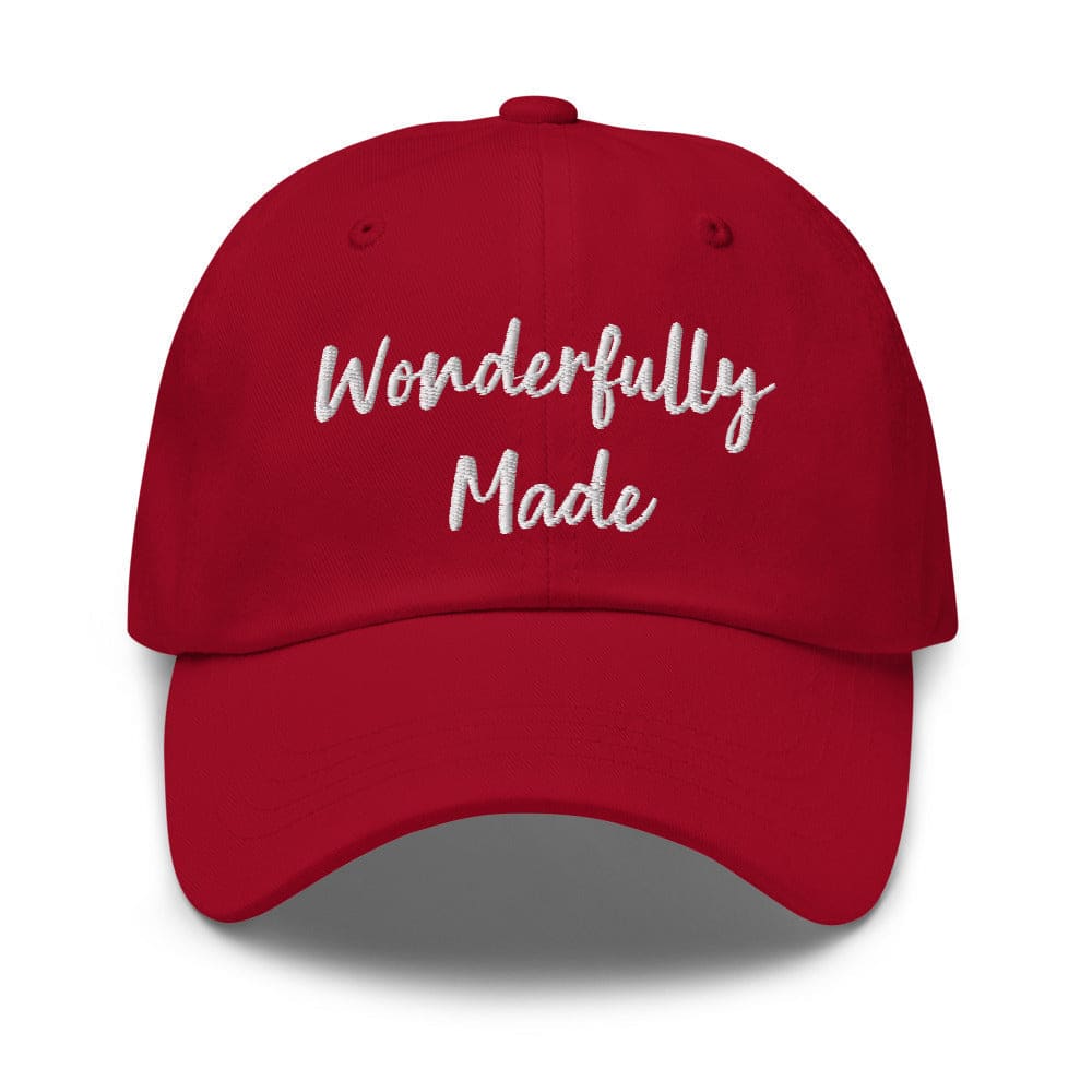 Embroidered Adjustable Baseball Cap Wonderfully Made - Unisex | Baseball Caps