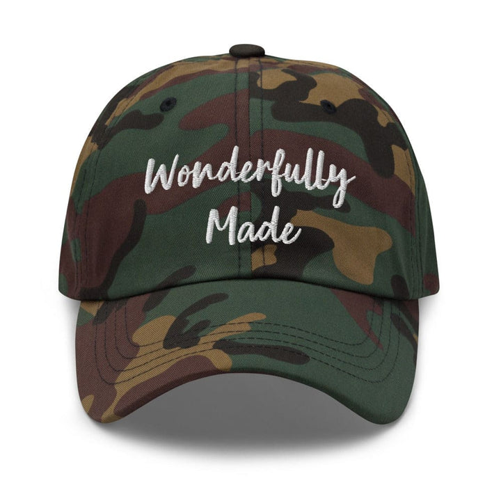 Hat / Wonderfully Made Embroidered Graphic Hat - Unisex | Baseball Caps