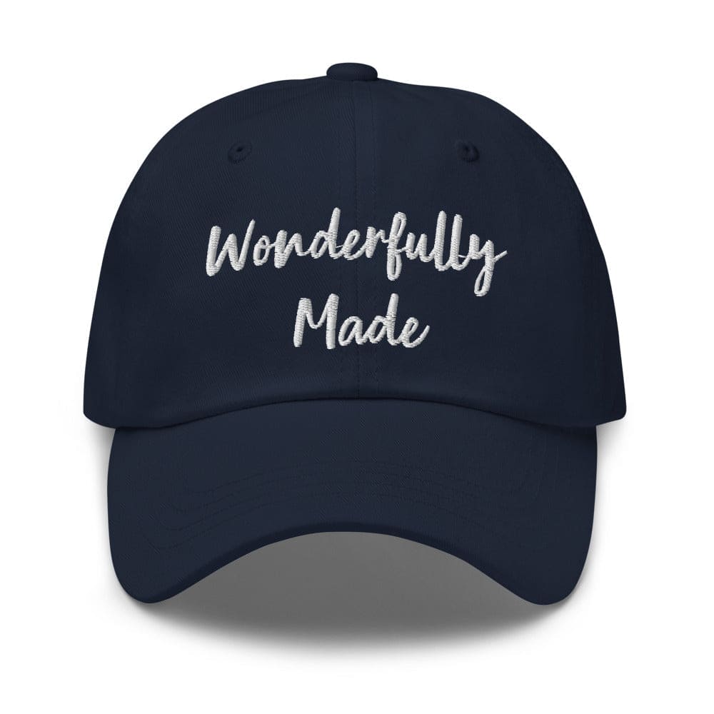 Hat / Wonderfully Made Embroidered Graphic Hat - Unisex | Baseball Hats |