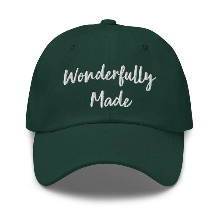 Hat / Wonderfully Made Embroidered Graphic Hat - Unisex | Baseball Caps