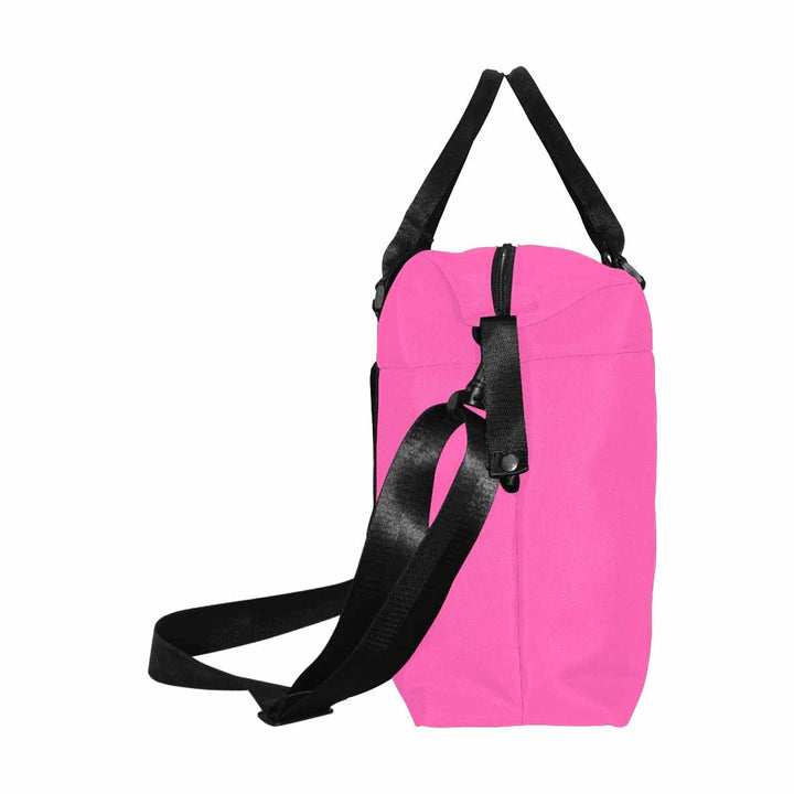 Hot Pink Duffel Bag - Large Travel Carry - Bags/Oxford Crossbody Bags