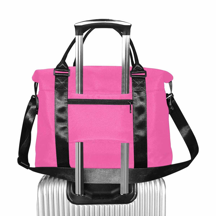 Hot Pink Duffel Bag - Large Travel Carry - Bags/Oxford Crossbody Bags