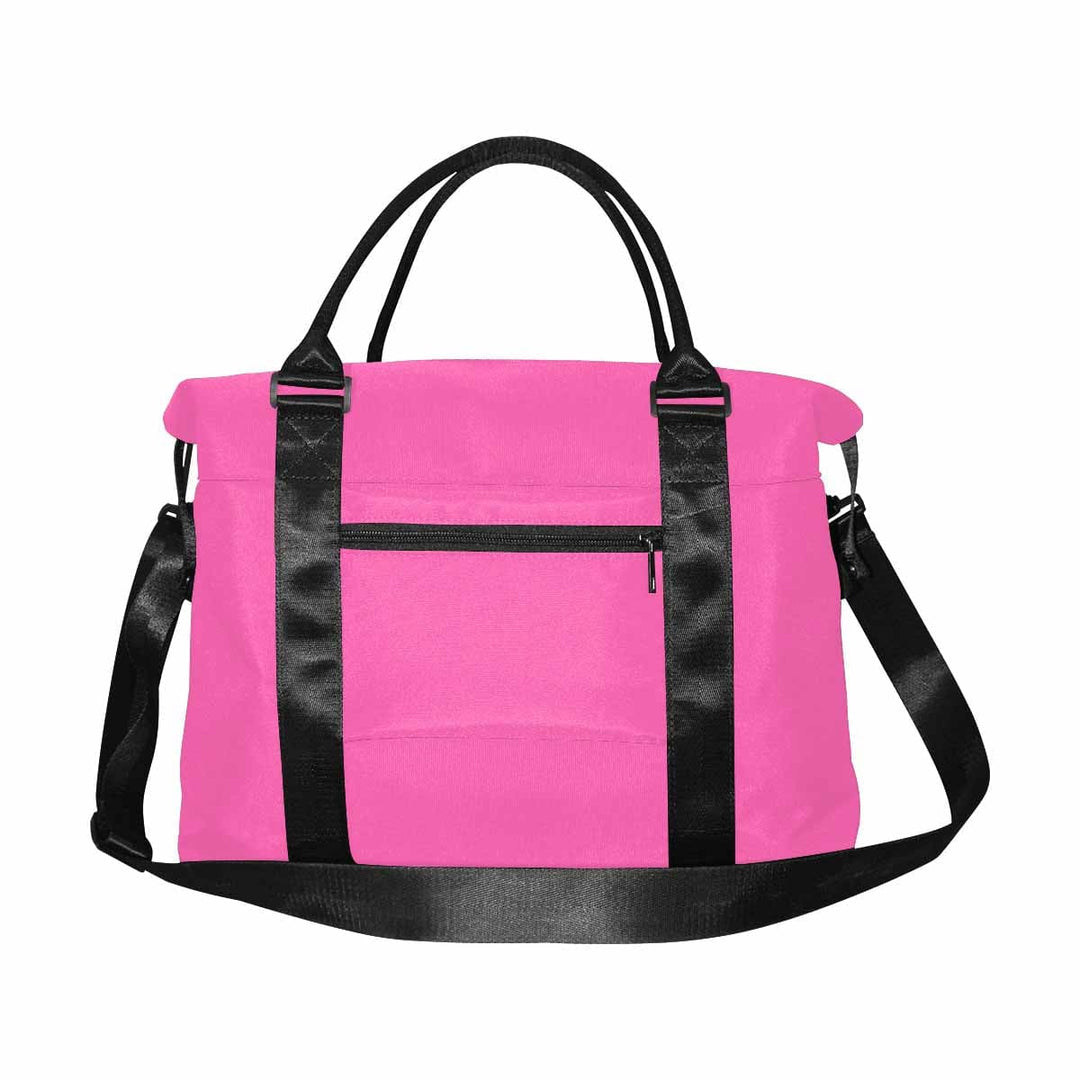 Hot Pink Duffel Bag - Large Travel Carry - Bags/Oxford Crossbody Bags