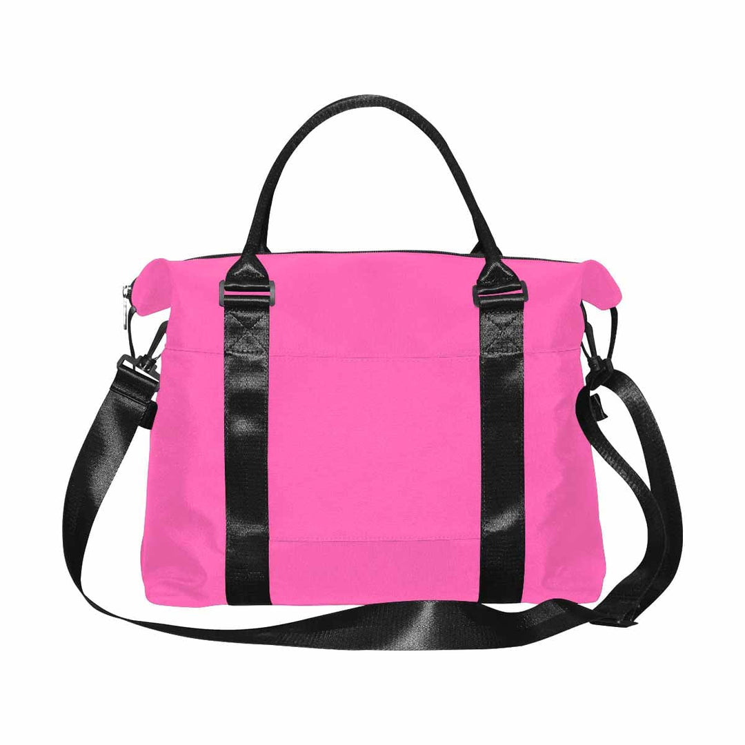 Hot Pink Duffel Bag - Large Travel Carry - Bags/Oxford Crossbody Bags