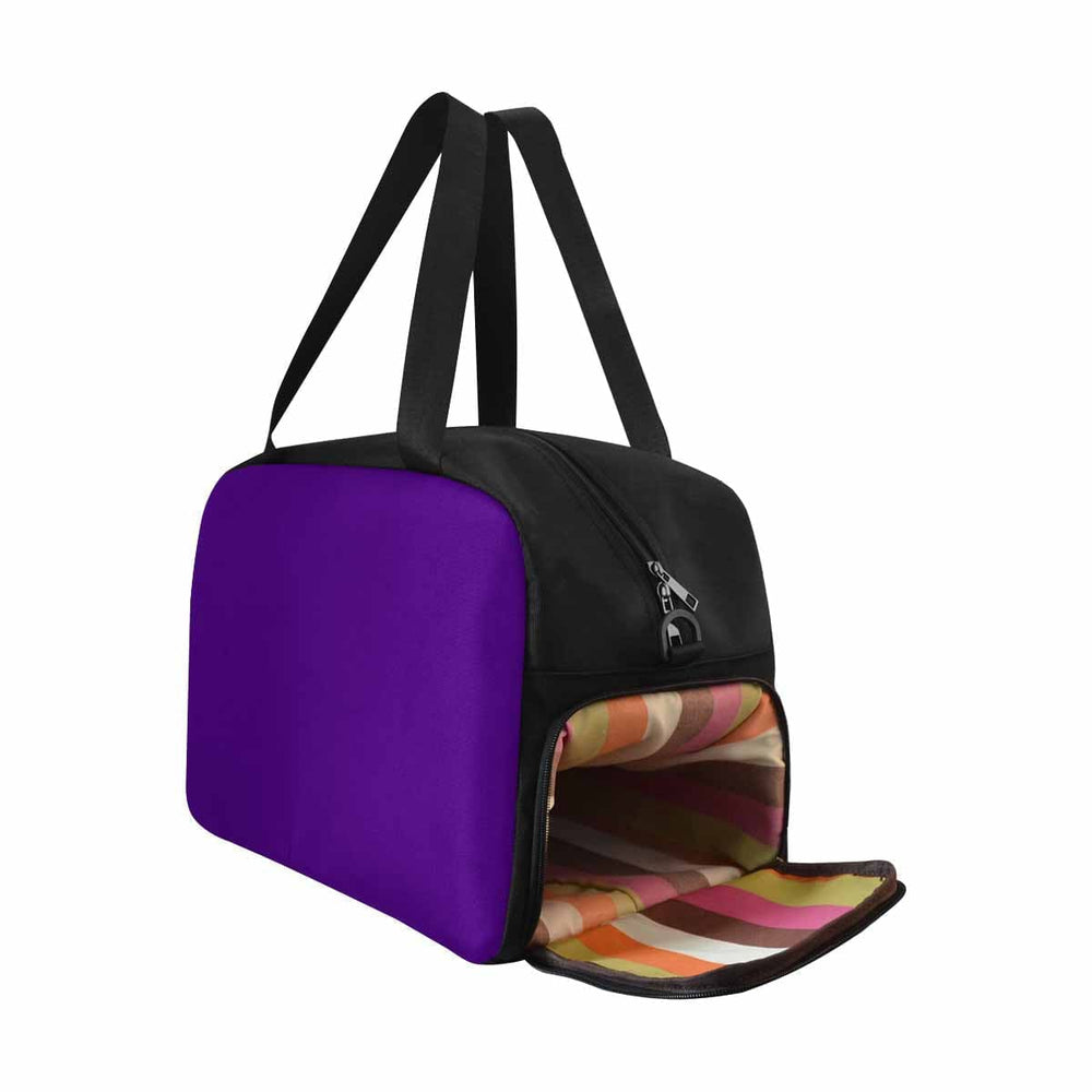 Indigo Purple Tote and Crossbody Travel Bag - Bags | Travel Bags | Crossbody