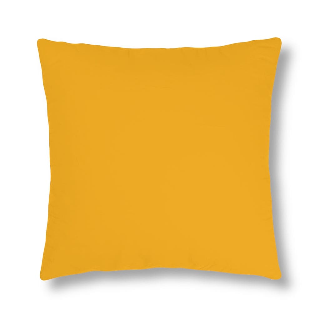 Indoor Or Outdoor Throw Pillow For Home Or Housewarming Gift Golden Yellow -