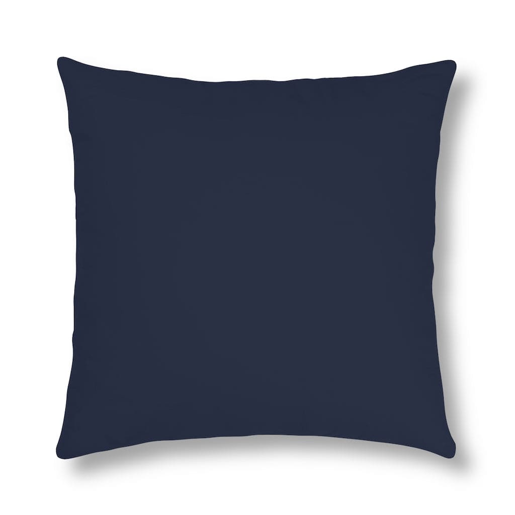 Indoor Or Outdoor Throw Pillow For Home Or Housewarming Gift Navy Blue -